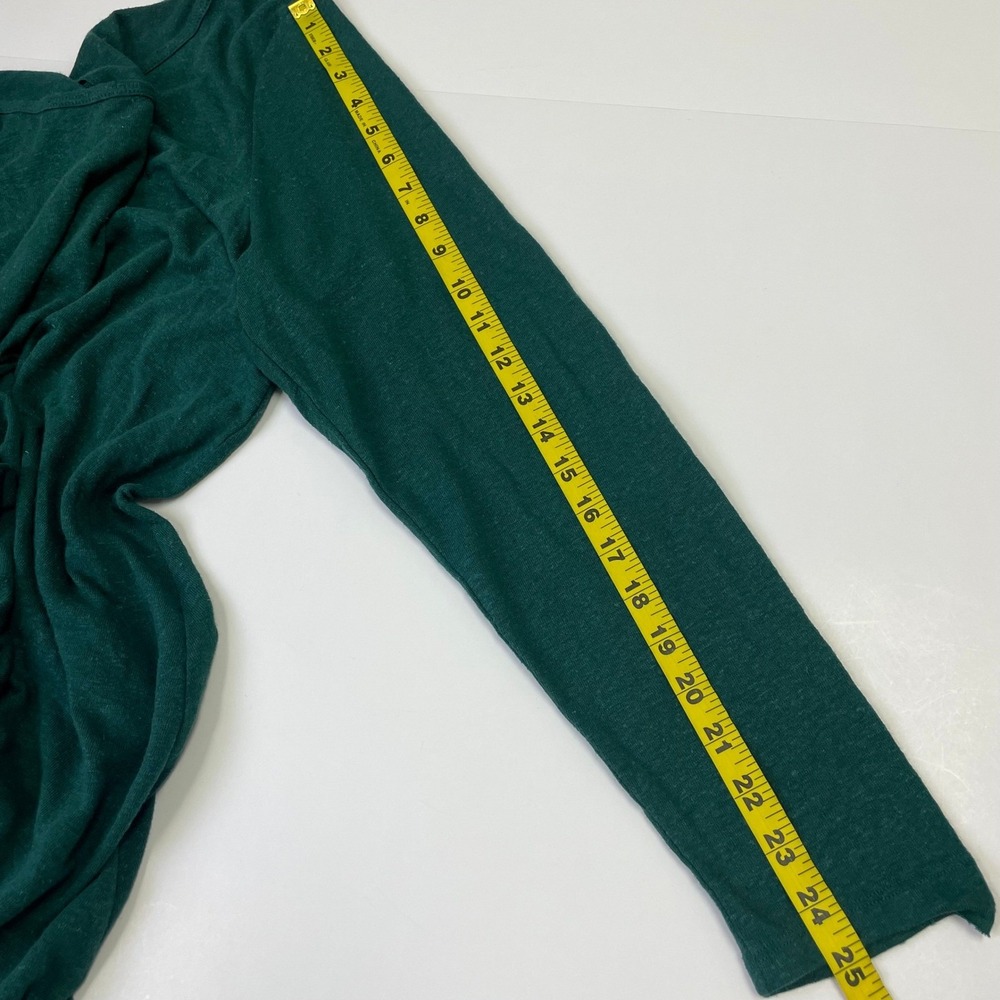 NEW Torrid Green Linen Blend Drop Shoulder Hi-Low Tunic Top 3 3X 22-24 - Picture 14 of 15